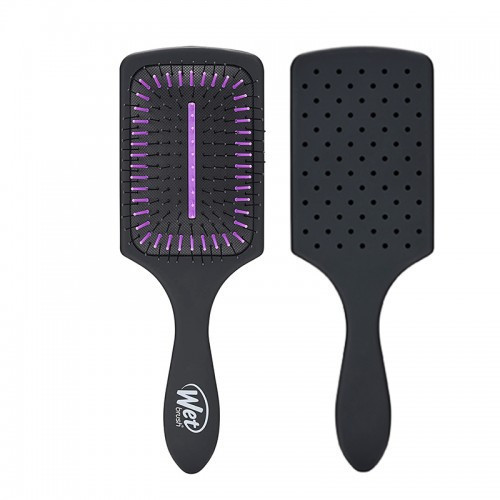 WetBrush Charcoal Infused Padle Hair Brush Ar ogli bagātināta taisnstūrveida matu suka 1gab.