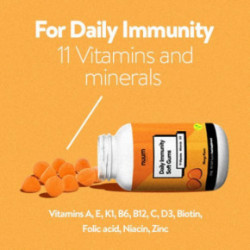 Nuum Cosmetics Daily Immunity Soft Gums Maisto papildai imuninės sistemos stiprinimui 210g