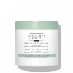 Christophe Robin Hydrating Cream Scrub  Galvas ādas skrubis ar alveju 250ml