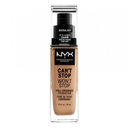 NYX Professional Makeup Can't Stop Won't Stop Full Coverage Foundation Tonālais krēms 30ml