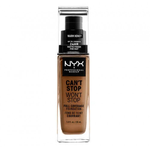 NYX Professional Makeup Can't Stop Won't Stop Full Coverage Foundation Tonālais krēms 30ml