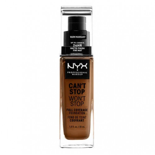 NYX Professional Makeup Can't Stop Won't Stop Full Coverage Foundation Tonālais krēms 30ml