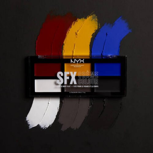 NYX Professional Makeup SFX Face and Body Paint Palette Sejas un ķermeņa krāsu palete 6x1.4g