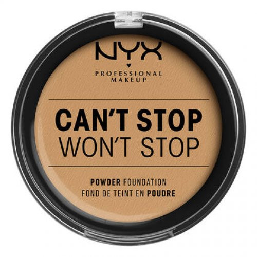 NYX Professional Makeup Can't Stop Won't Stop Powder Foundation Kompakt pūderis 10.7g