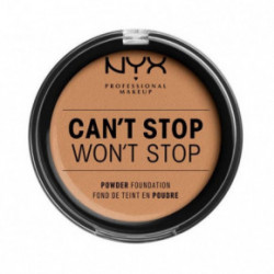 NYX Professional Makeup Can't Stop Won't Stop Powder Foundation Kompakt pūderis 10.7g