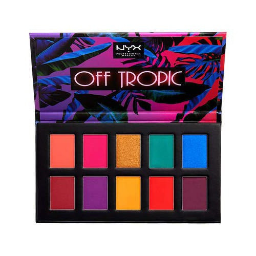 NYX Professional Makeup Off Tropic Shadow Palette Acu ēnu palete Hasta La Vista