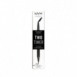 NYX Professional Makeup Two Timer - Dual Ended Eyeliner Divpusējs acu laineris 1.2g