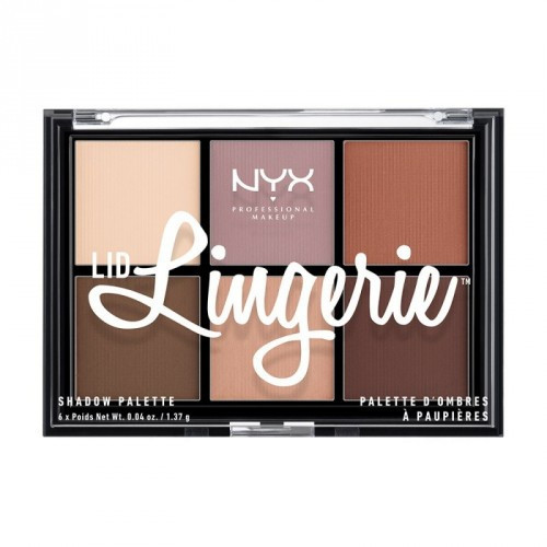 NYX Professional Makeup Lingerie Shadow Palette Acu ēnu palete 8.22g
