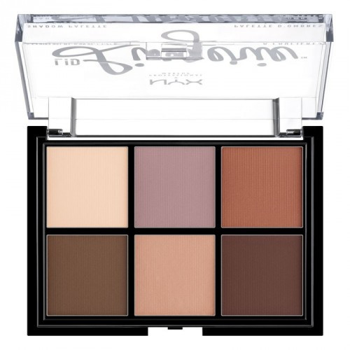 NYX Professional Makeup Lingerie Shadow Palette Acu ēnu palete 8.22g