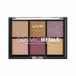 NYX Professional Makeup Cosmic Metals Shadow Palette Acu ēnu palete 8.22g