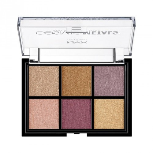 NYX Professional Makeup Cosmic Metals Shadow Palette Acu ēnu palete 8.22g