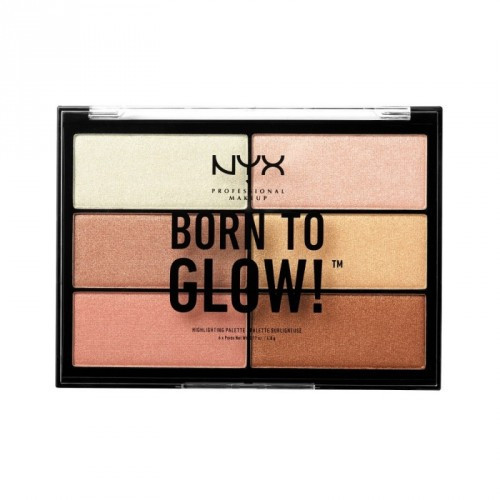 NYX Professional Makeup Born to Glow Highlighting Palette Izgaismojoša palete 5.4g