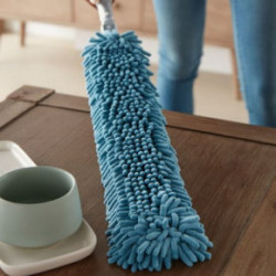 Norwex EnviroWand with Two-Sided Sleeve Interjera mops ar turētāju Blue