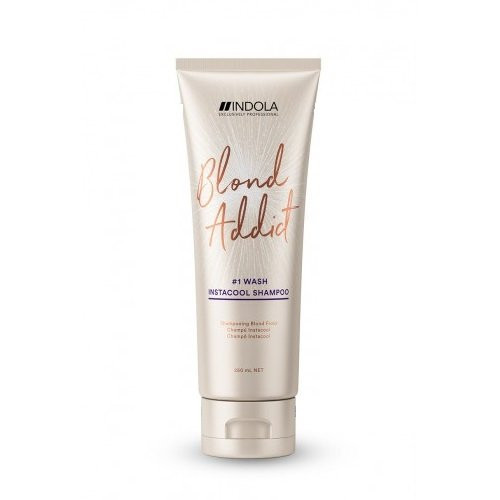 Indola Blond Addict Insta Cool Shampoo Vēsā toņa šampūns 250ml