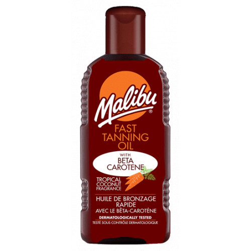 Malibu Fast Tanning Oil Iedegumu aktivizējoša eļļa 200ml