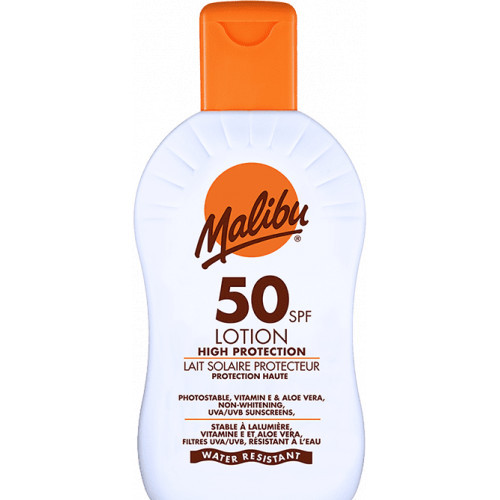 Malibu Lotion SPF50 Losjons aizsardzībai no saules 200ml