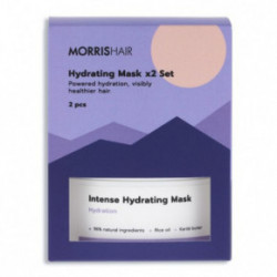 MorrisHair Hydrating Mask Duo Set Mitrinošu masku matiem komplekts