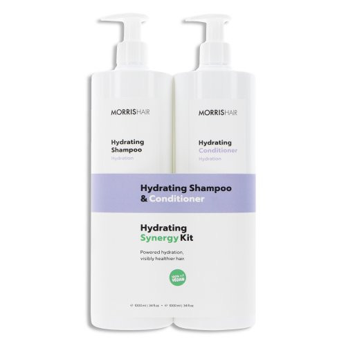 MorrisHair Hydrating Synergy Kit Matus mitrinošs komplekts 1000+1000ml