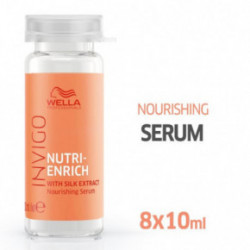 Wella Professionals Invigo Nutri-Enrich Nourishing Serum Barojošs serums 8x10ml