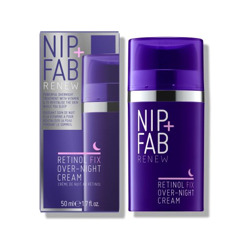 NIP + FAB Retinol Fix Overnight Cream Nakts sejas krēms ar retinolu 50ml