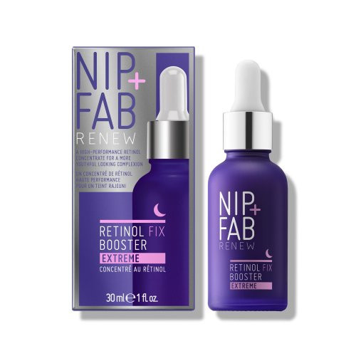 NIP + FAB Retinol Fix Booster Extreme Nakts serums sejai ar retinolu 30ml