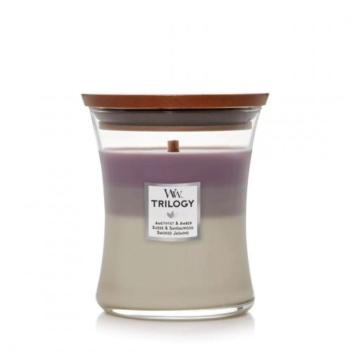 WoodWick Amethyst Sky Svece Heartwick