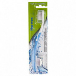 Norwex Toothbrush Soft Zobu birste ar sudrabu Blue