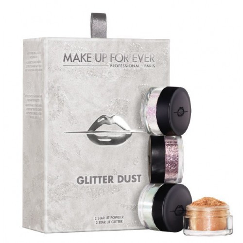 Make Up For Ever Glitter Dust Kit Acu ēnu un glitter komplekts