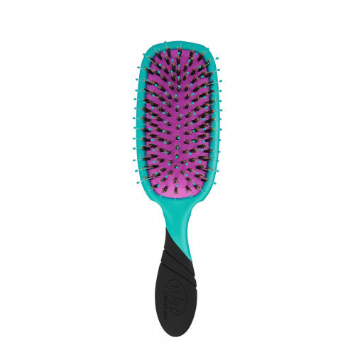 WetBrush Pro Shine Enhancer Matu suka ar dabīgiem sariem Black
