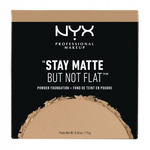 NYX Professional Makeup Stay Matte Not Flat Pwdr Fndtn Tonālā krēma pūderis 7.5g