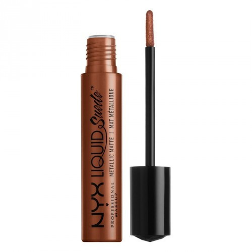 NYX Professional Makeup Liquid Suede Metallic Matte Šķidra lūpu krāsa 4ml