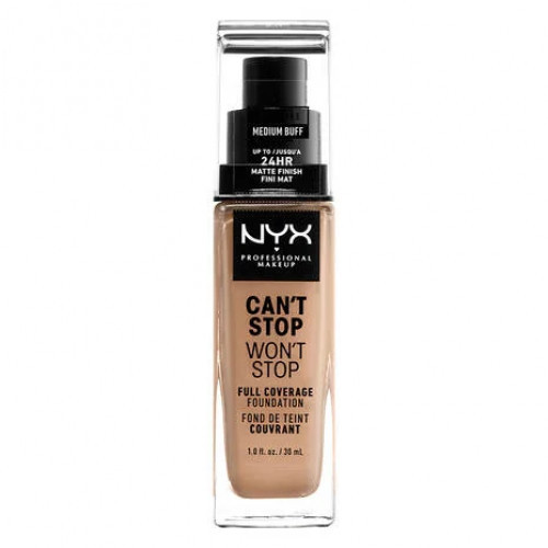 NYX Professional Makeup Can't Stop Won't Stop Full Coverage Foundation Tonālais krēms 30ml