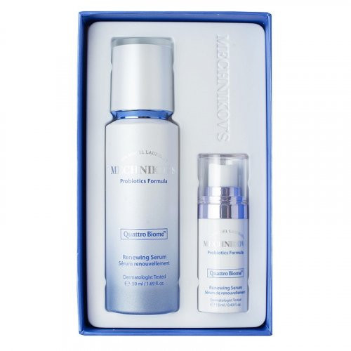 Holika Holika Mechnikov's Probiotics Formula Renewing Serum Seruma komplekts ādas jaunībai Kit