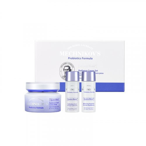 Holika Holika Mechnikov's Probiotics Formula Radiance Cream Mirdzošās sejas komplekts Kit