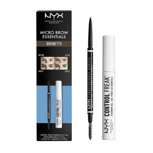 NYX Professional Makeup Micro Brow Essentials Komplekts uzacīm Taupe