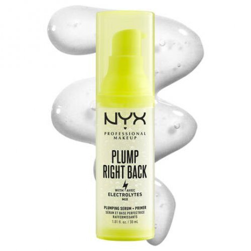 NYX Professional Makeup Plump Right Back Plumping Serum + Primer Grima bāze-serums 30ml