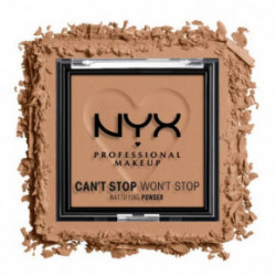 NYX Professional Makeup Can't Stop Won't Stop Mattifying Powder Kompakts pūderis matētam efektam 6g