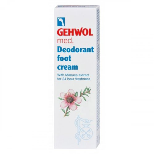 Gehwol Med Deodorant Foot Cream dezodorējošs pēdu krēms 75ml