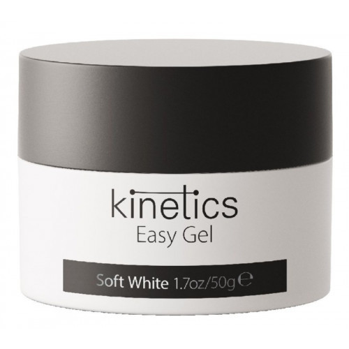 Kinetics Easy Gel Soft White Balts nagu gēls 50g