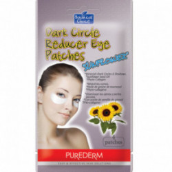 Purederm Dark Circle Reducer Eye Patches Sunflower Seed Oil Acu maska pret tumšiem lokiem 6gab