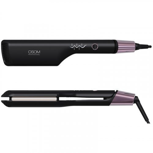 OSOM Professional Triple Barrel Waver Iron Matu knaibles Black