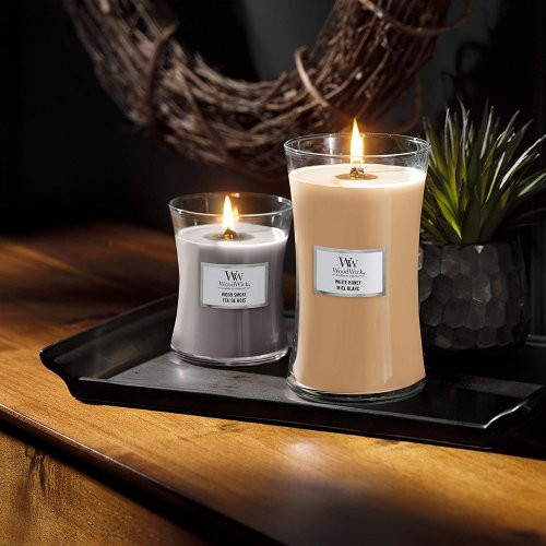 WoodWick Wood Smoke Svece Heartwick