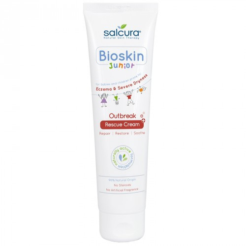 Salcura   Bioskin Junior Outbreak Rescue Cream Atjaunojošs krēms problemātiskai bērna sejas un ķermeņa ādai 150ml