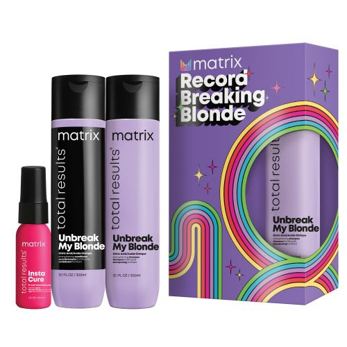 Matrix Unbreak My Blonde Komplekts gaišiem matiem 300ml+300ml+30ml