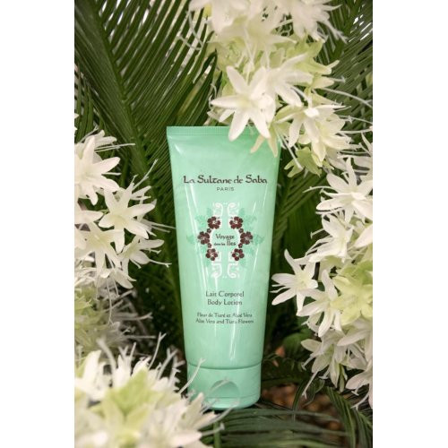 La Sultane De Saba Aloe Vera and Tiara Flowers Body Lotion ķermeņa losjons 200ml