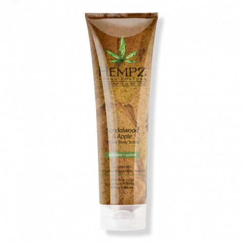 Hempz Sandalwood & Apple Herbal Body Scrub Ķermeņa skrubis 265ml