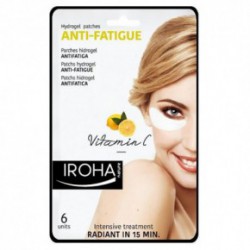 IROHA Eye Pads Antifatigue Vitamin C Maska acu zonai ar C vitamīnu 6gab