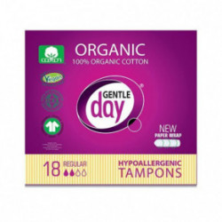 Gentle Day Regular Organic Cotton Tampons Ekoloģiski tamponi 18vnt