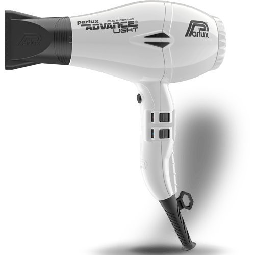 Parlux Advance Light Ceramic Ionic Hairdryer Profesionālais matu fēns Black