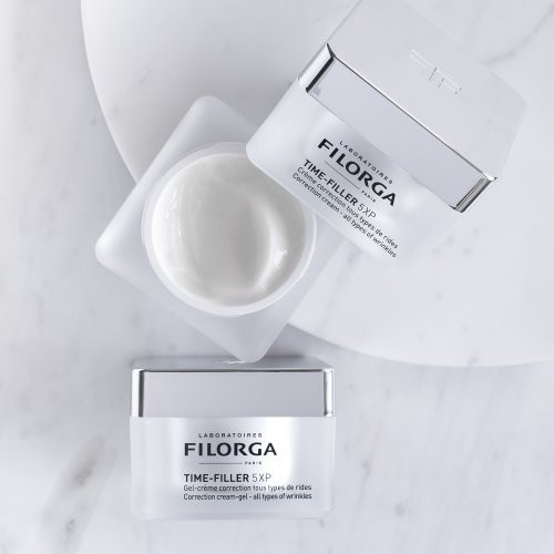 Filorga Time-Filler 5XP Cream Gel Pretgrumbu sejas krēms taukainai un jaukta tipa ādai 50ml